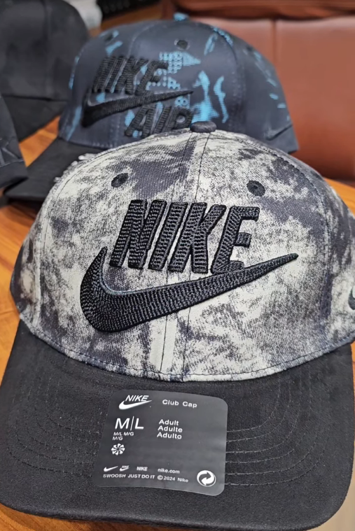 Nike Club Cap Acid Wash Embroidered Cap