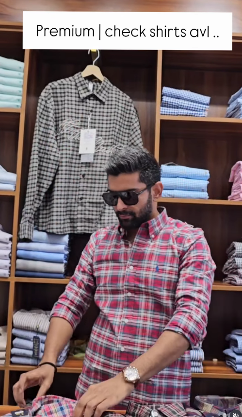 Premium Checked Plaid Full Sleeve Shirt